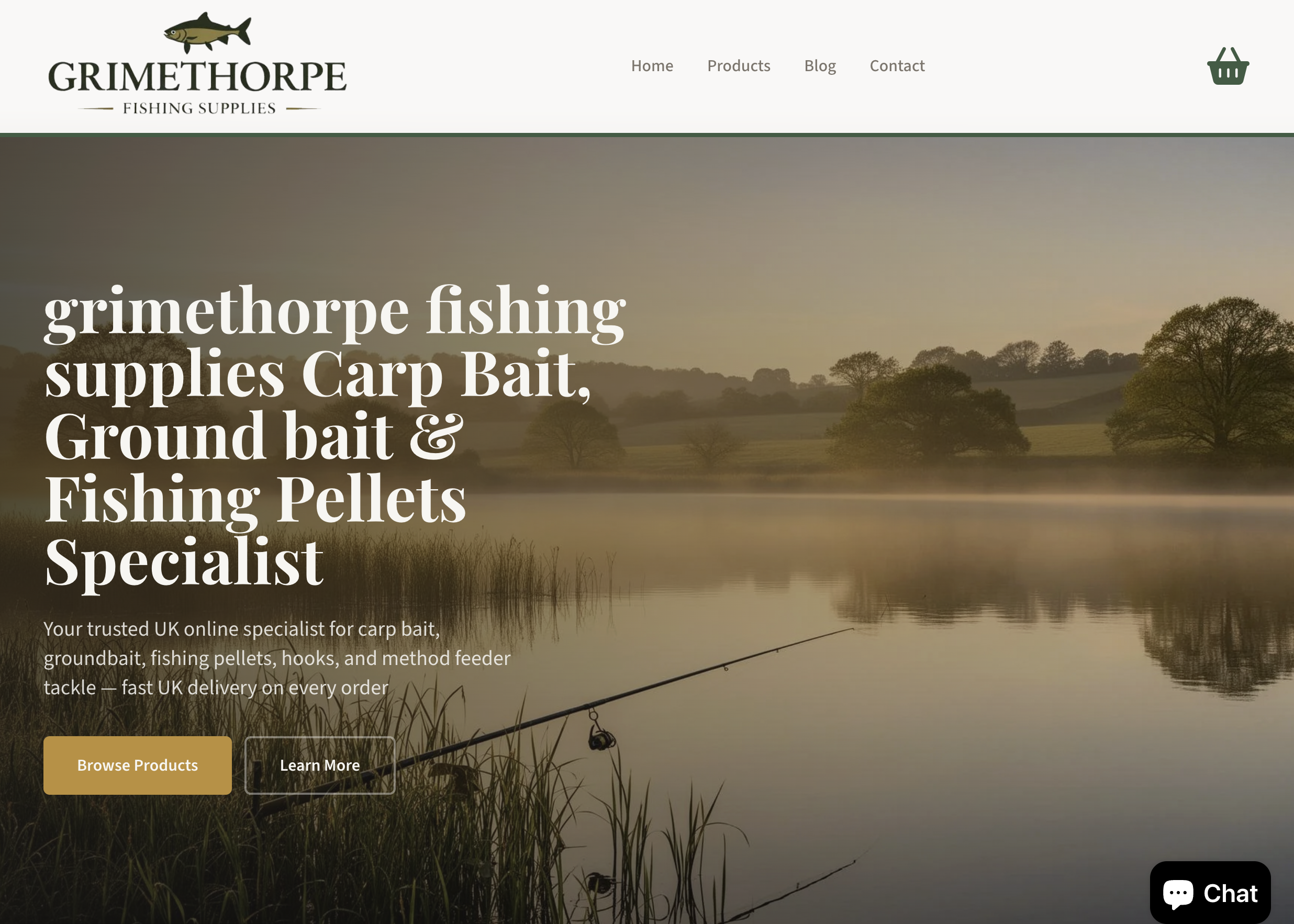 Grimethorpe Fishing Supplies screenshot