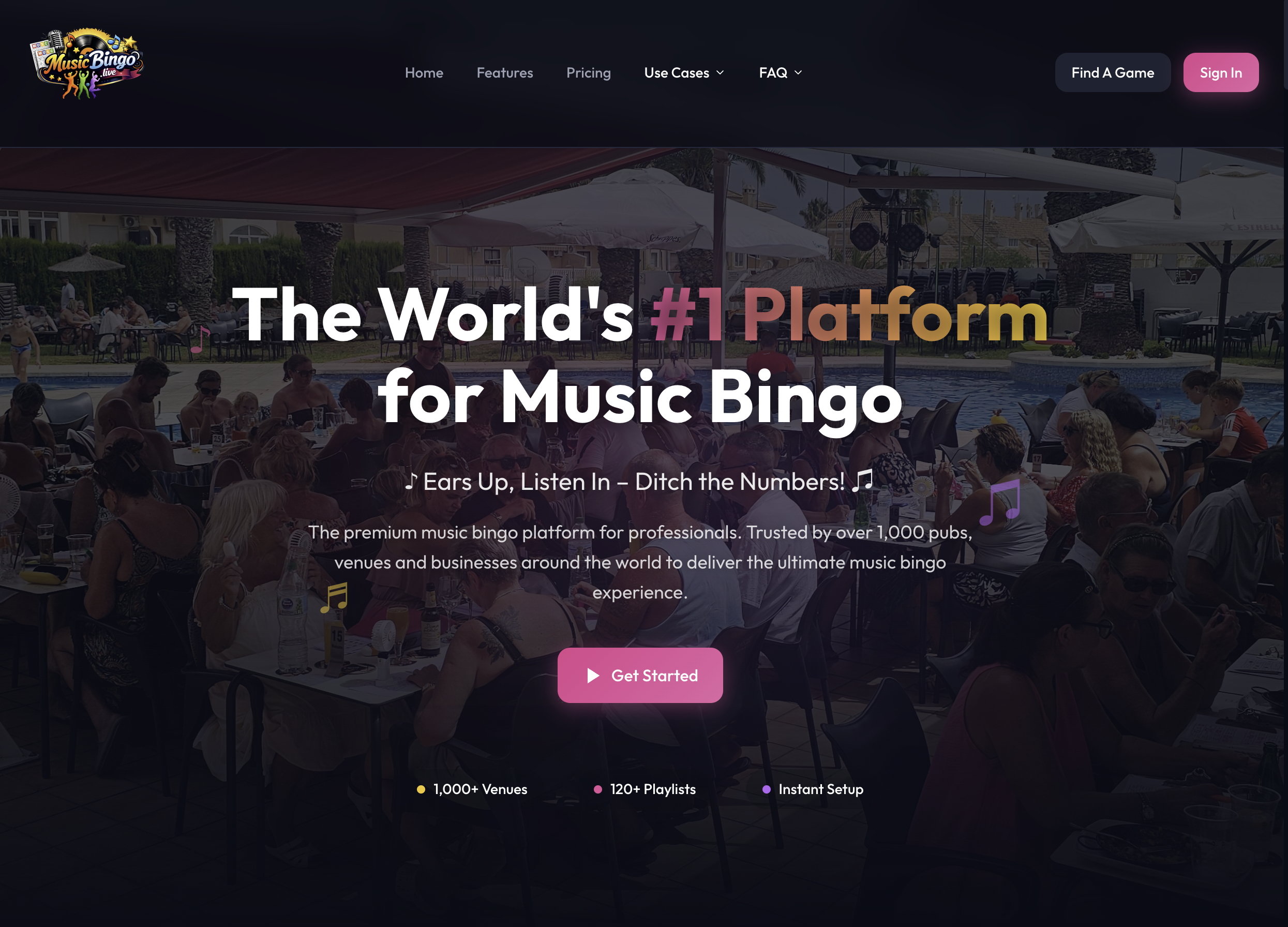 Music Bingo Live screenshot