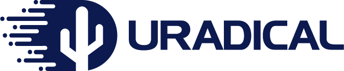 uRadical dark blue logo